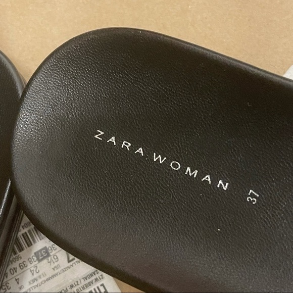 ZARA WOMAN SLIDES WITH PEARLS - Picture 10 of 11